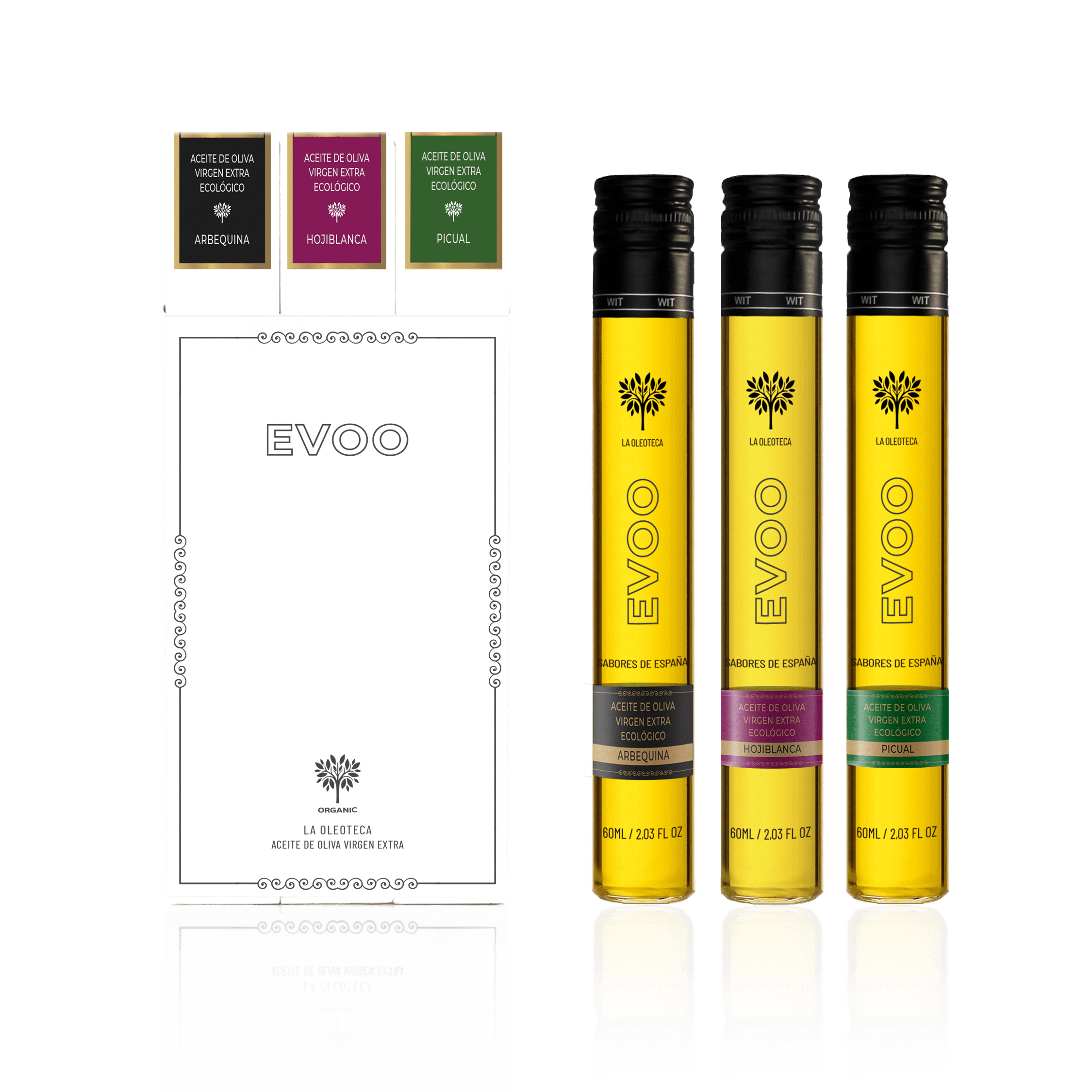 Pack 3 monovarietales frontal