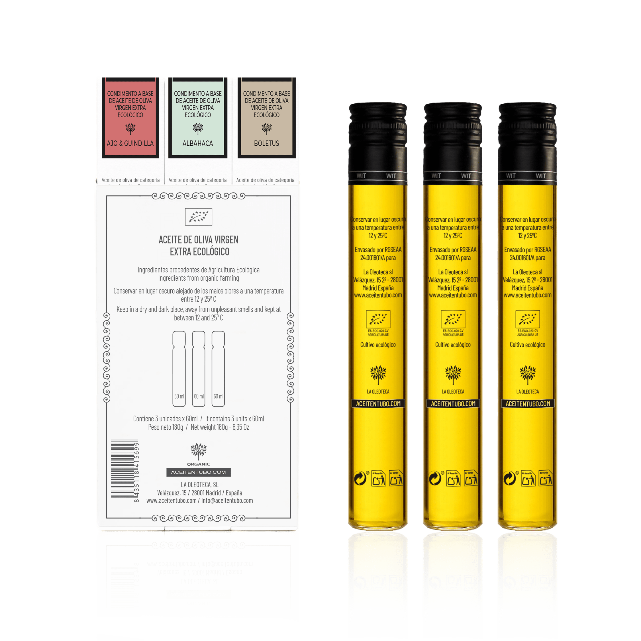 Pack Aromas 2 Guindilla Albahaca Boletus trasera