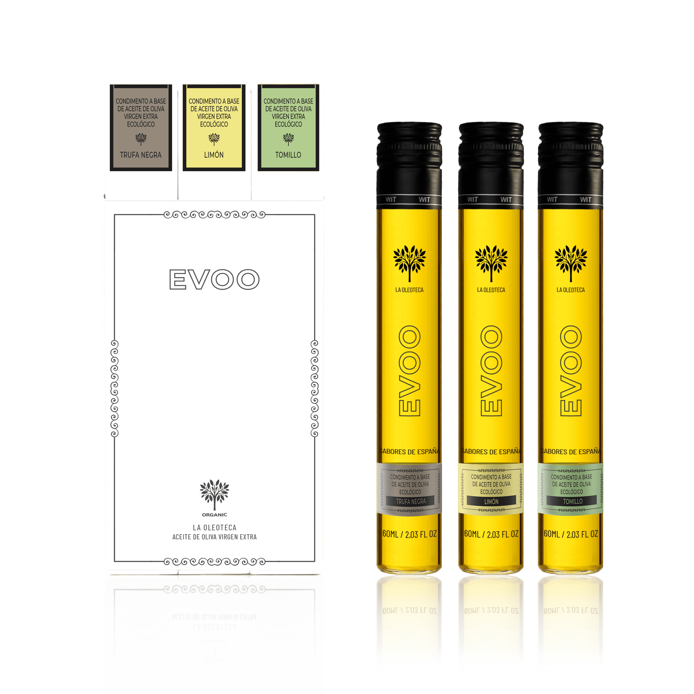 Pack Aromas 3 Trufa negra Limon Tomillo frontal